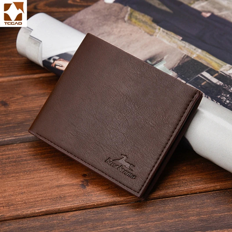 men's wallet for men billeteras para hombre wallet leather men portfel cartera hombre Purse portafoglio uomo heren portomonee